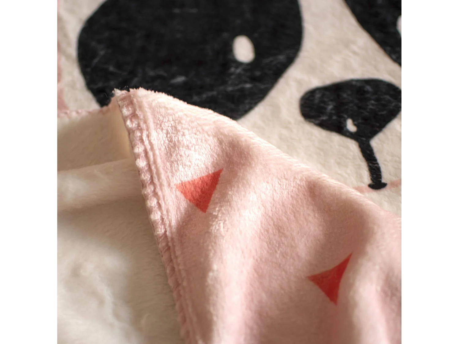 Decke 110x140 cm Panda garden