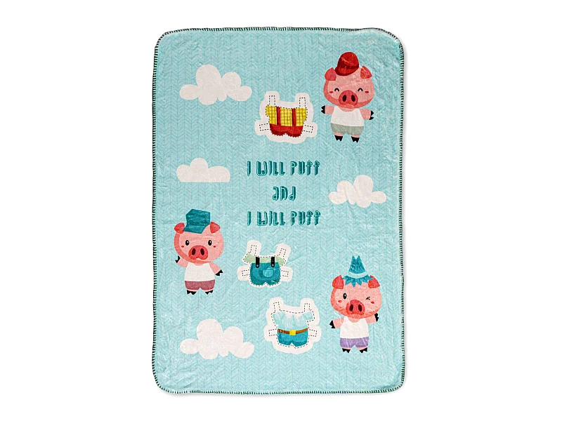 Couverture 110x140 cm Piggys