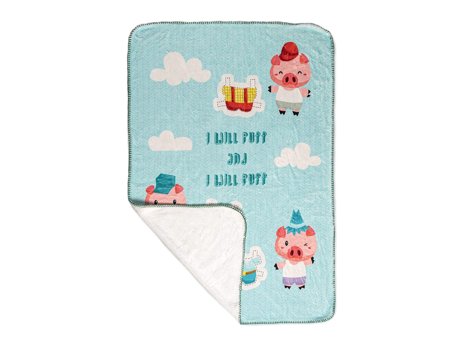 Couverture 110x140 cm Piggys