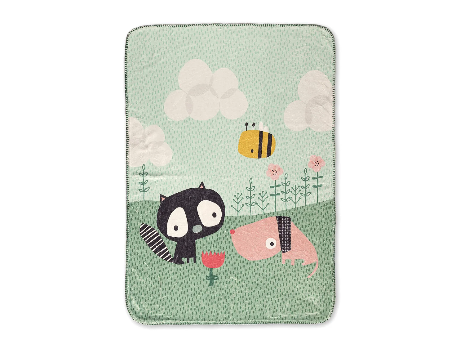 Couverture 110x140 cm Best buddies