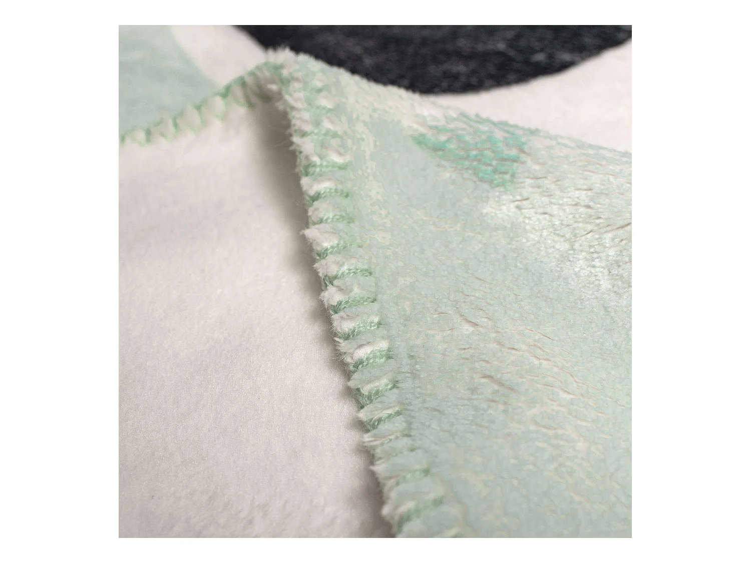 Couverture 110x140 cm Panda garden blue