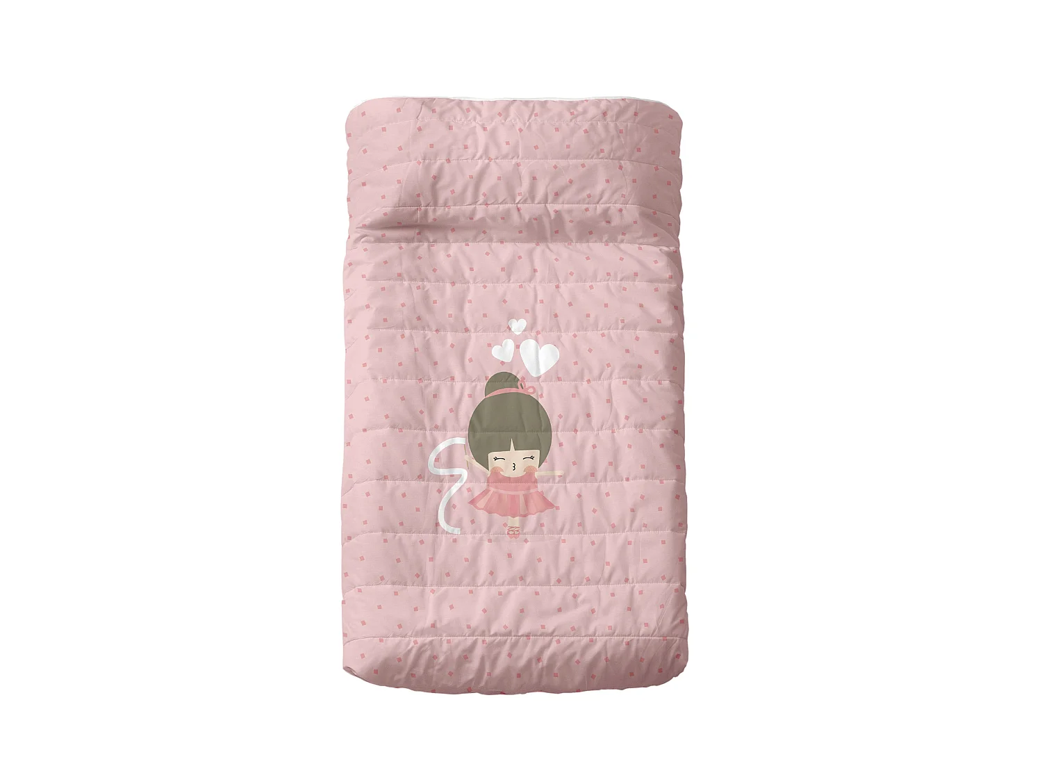 Tagesdecke Kinderbett 100x130 cm Dancing