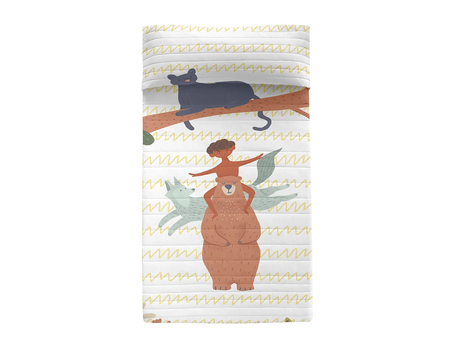 Couvre-lit 200x260 cm Jungle life