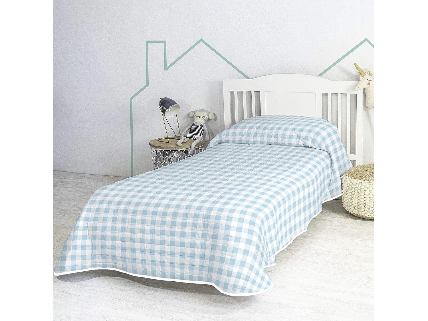 Colcha Cama 80/90 (180x260 cm) Vichy