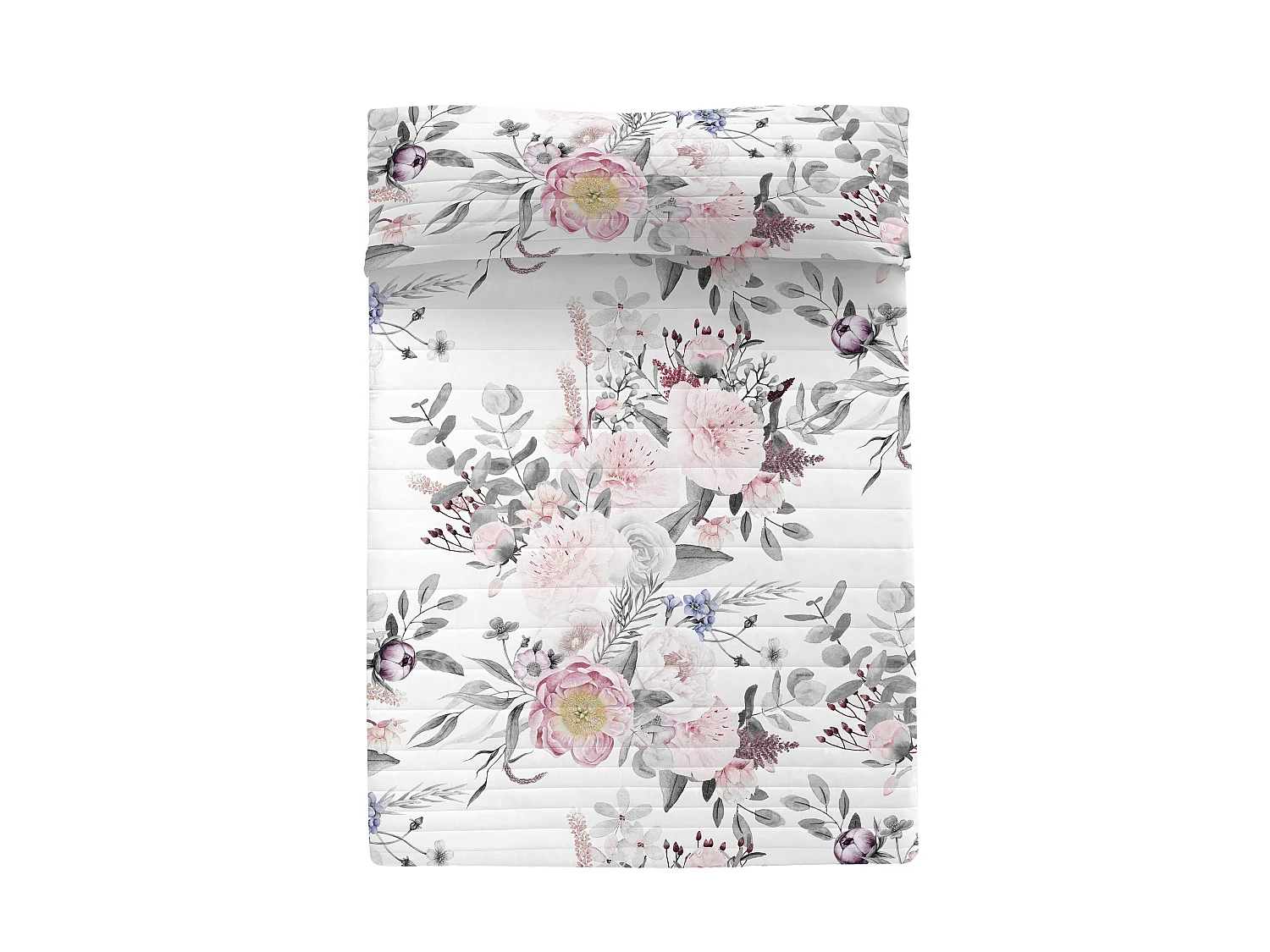 Trapunta Singolo 180x260 cm Delicate bouquet