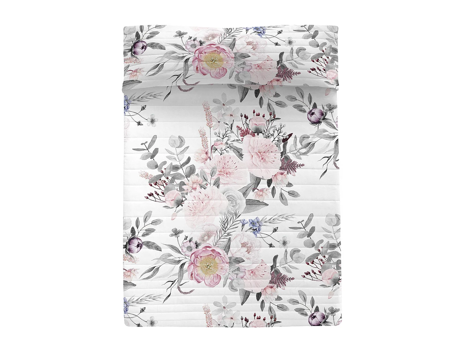 Trapunta Singolo 180x260 cm Delicate bouquet