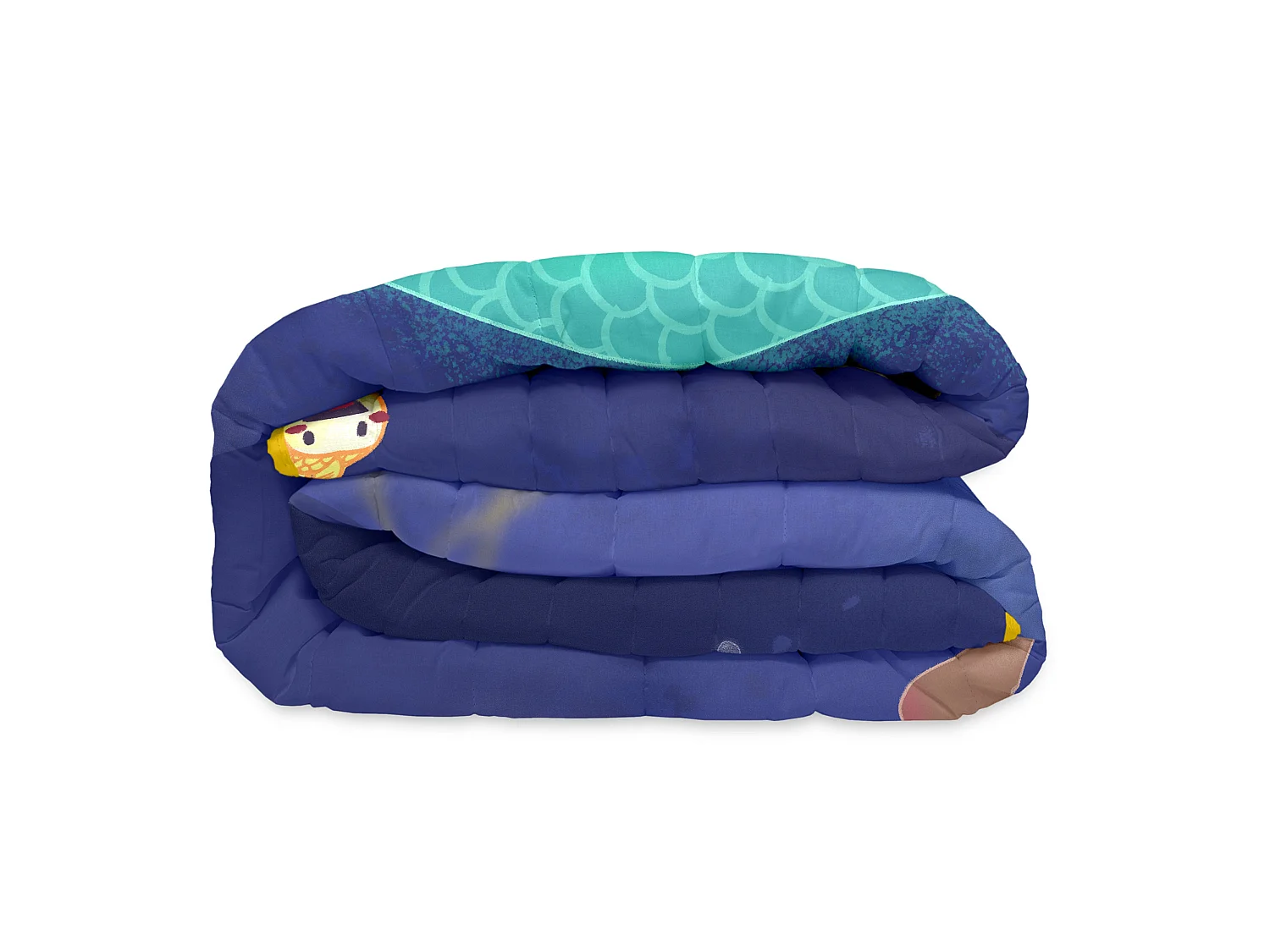 Colcha Cama 105 (200x260 cm) Happy mermaid