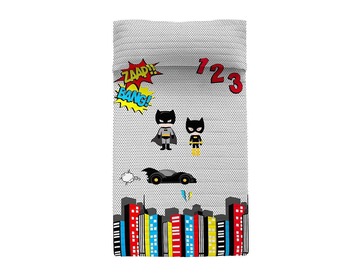 Colcha Cama 80/90 (180x260 cm) Bat