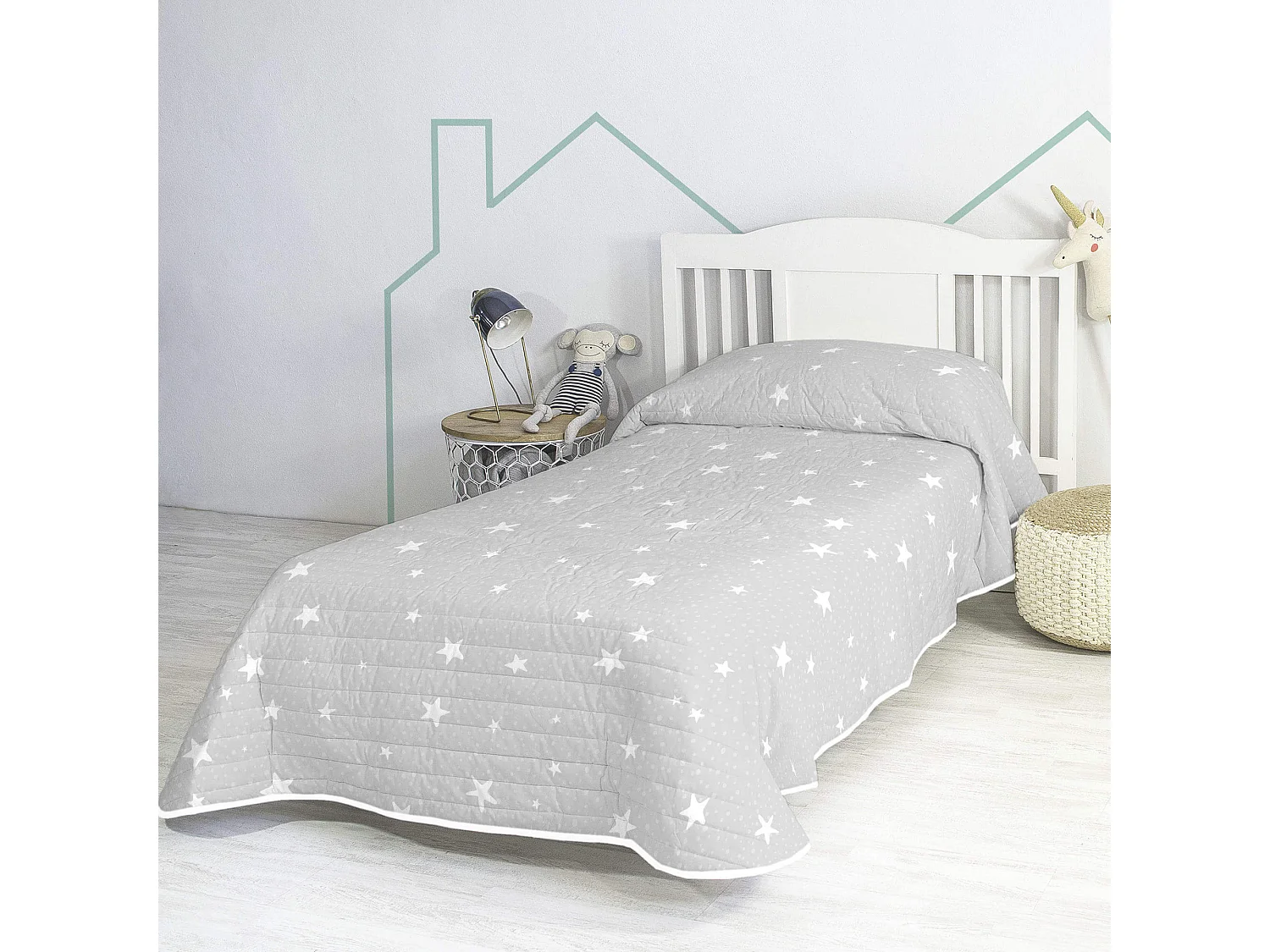 Trapunta Singolo 180x260 cm Little star