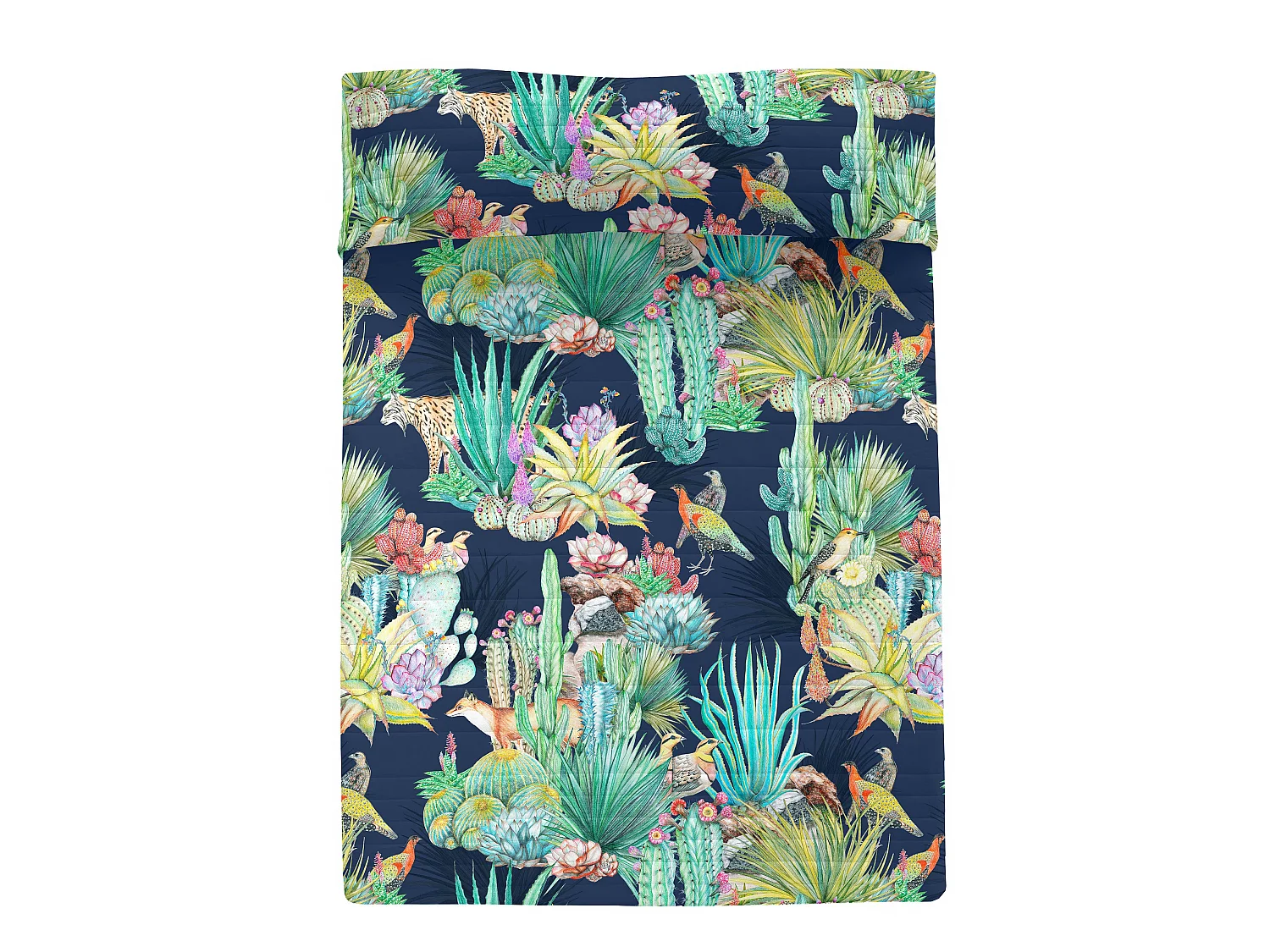 Tagesdecke 240x260 cm Cactus