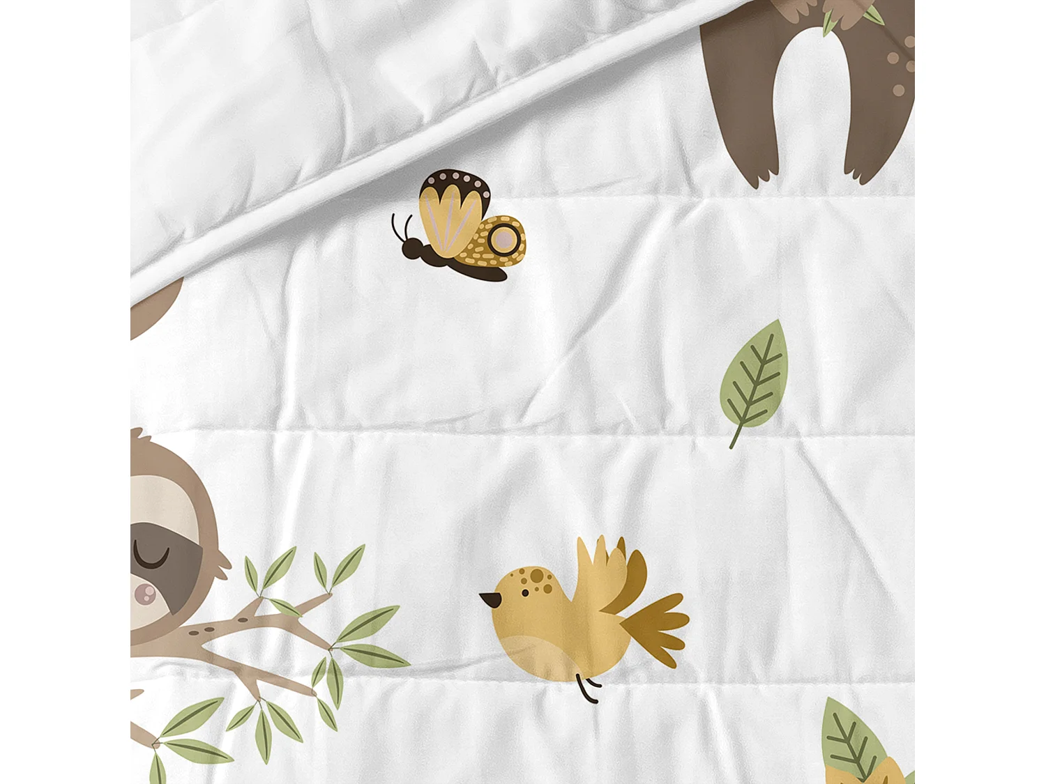 Tagesdecke 180x260 cm Happy sloth