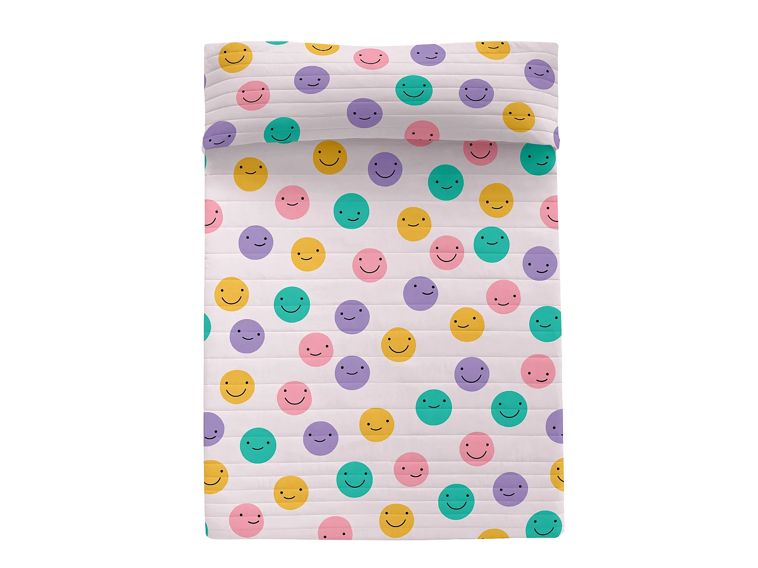 Tagesdecke 240x260 cm Funny faces