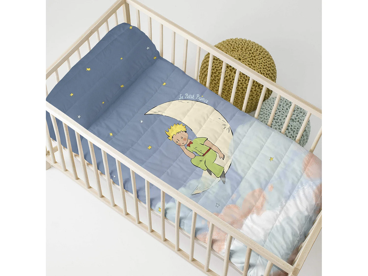 Couvre-lit Berceau 100x130 cm La lune