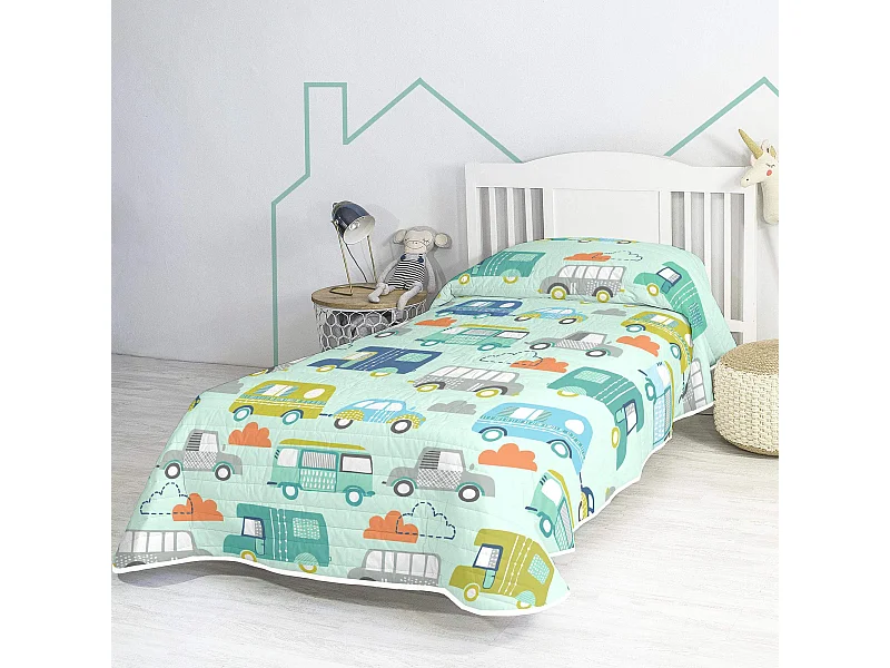 Colcha Cama 80/90 (180x260 cm) Holidays