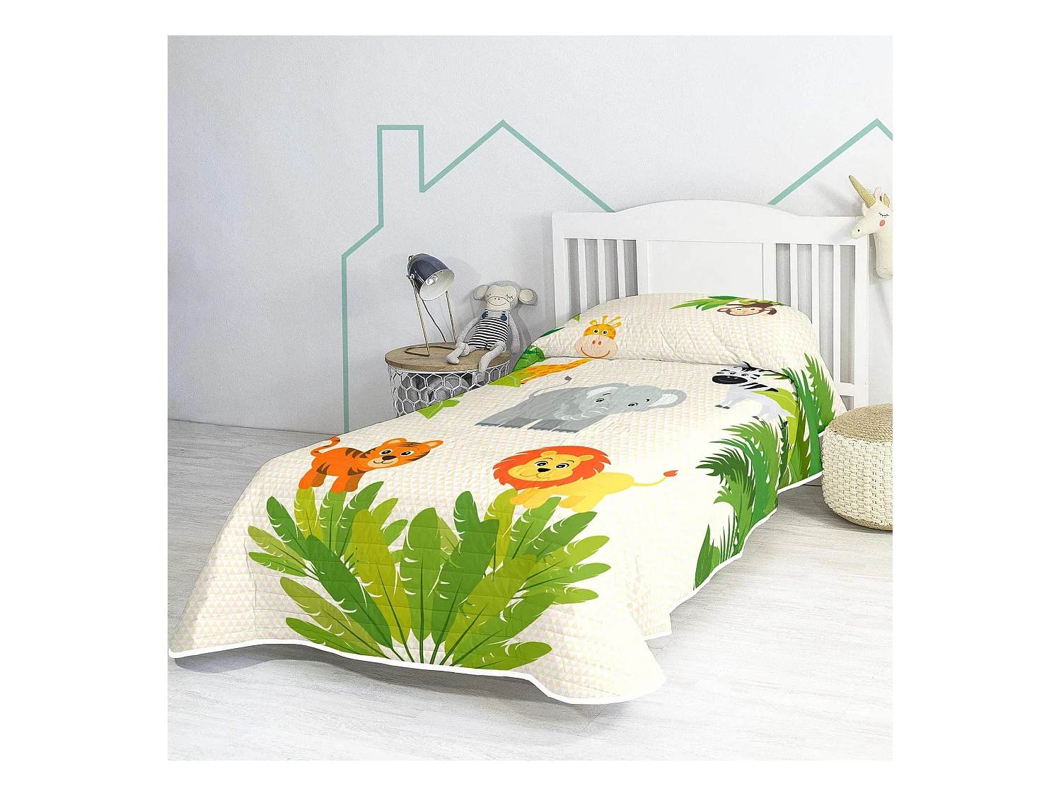 Tagesdecke 180x260 cm Wild