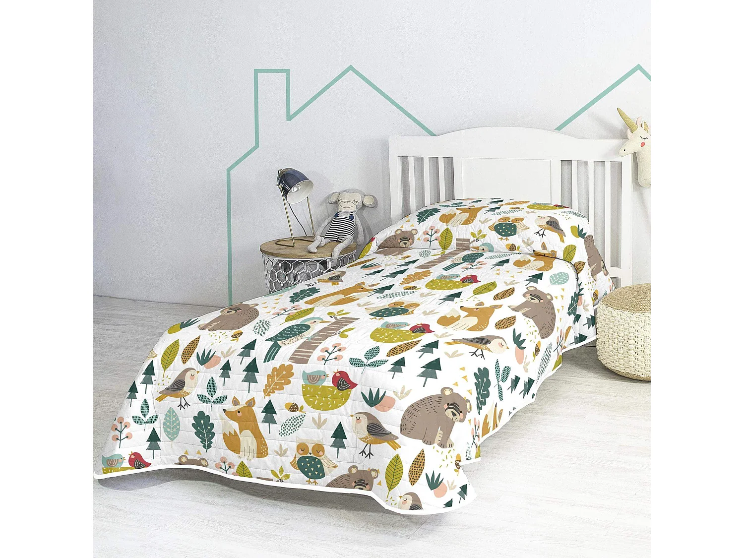 Couvre-lit 200x260 cm Harvestwood