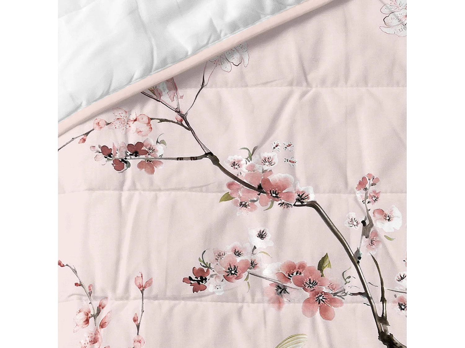 Colcha Cama 135/140 (240x260 cm) Chinoiserie rose