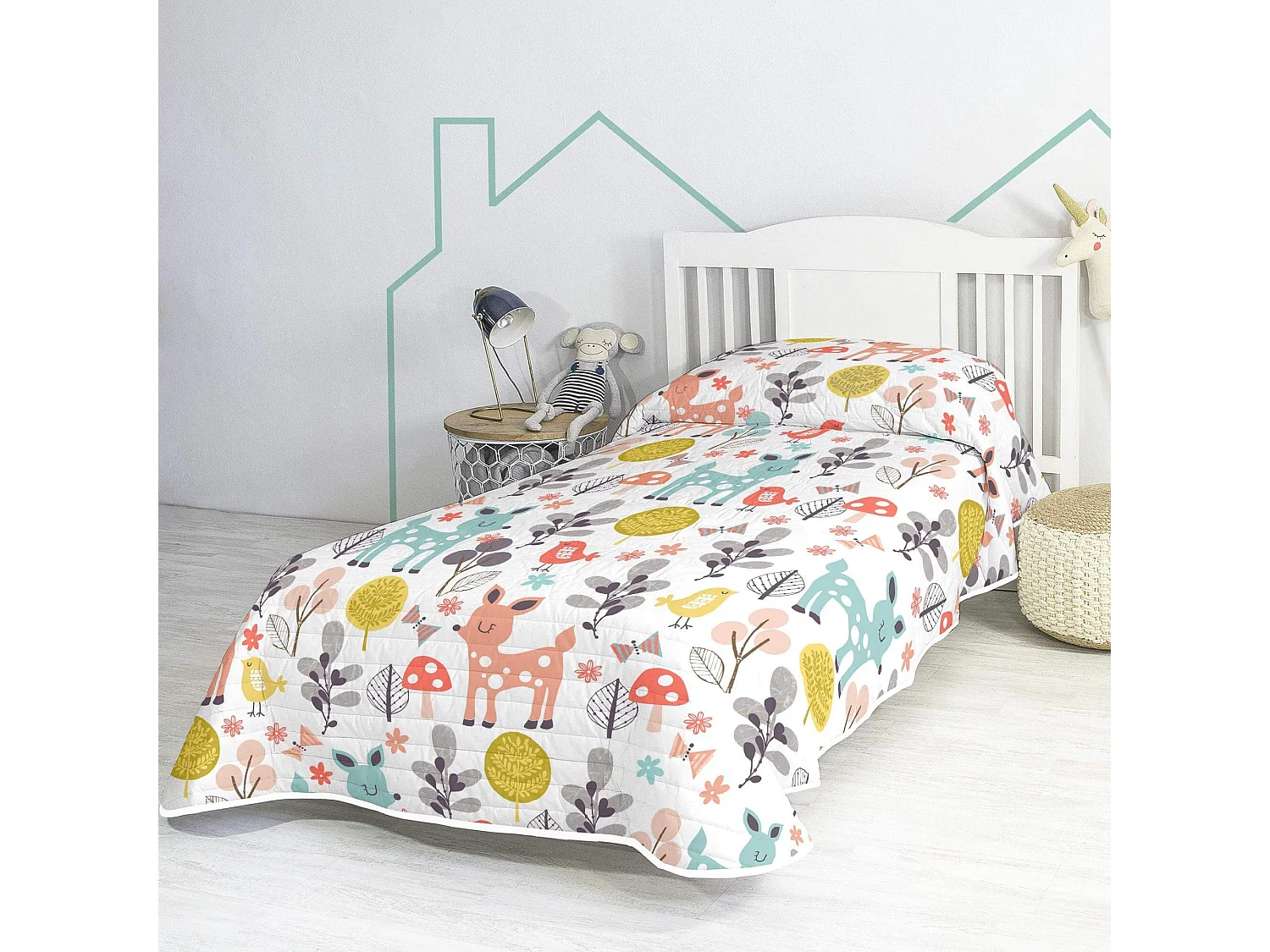 Couvre-lit 200x260 cm Woodland