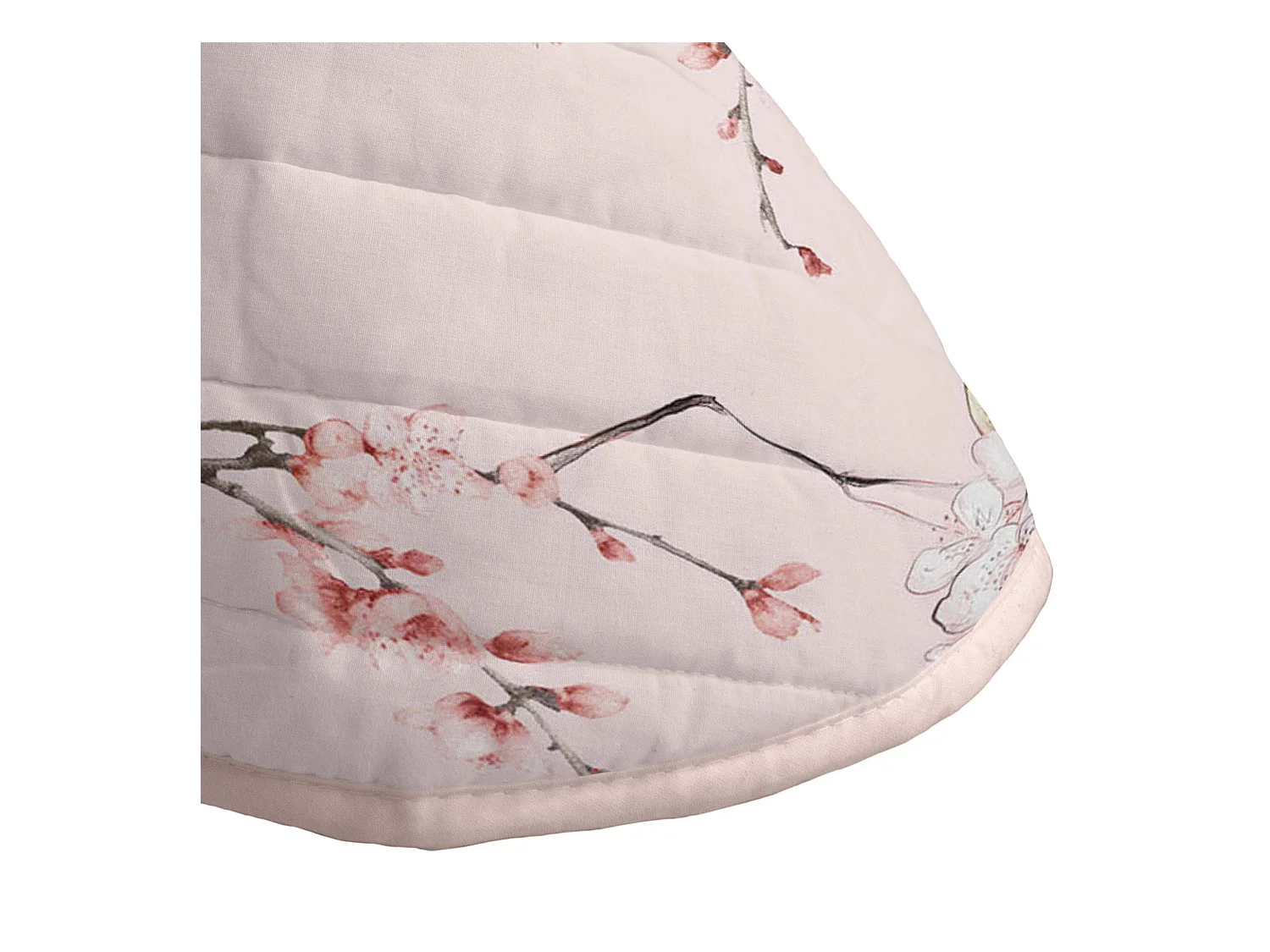 Couvre-lit 270x260 cm Chinoiserie rose