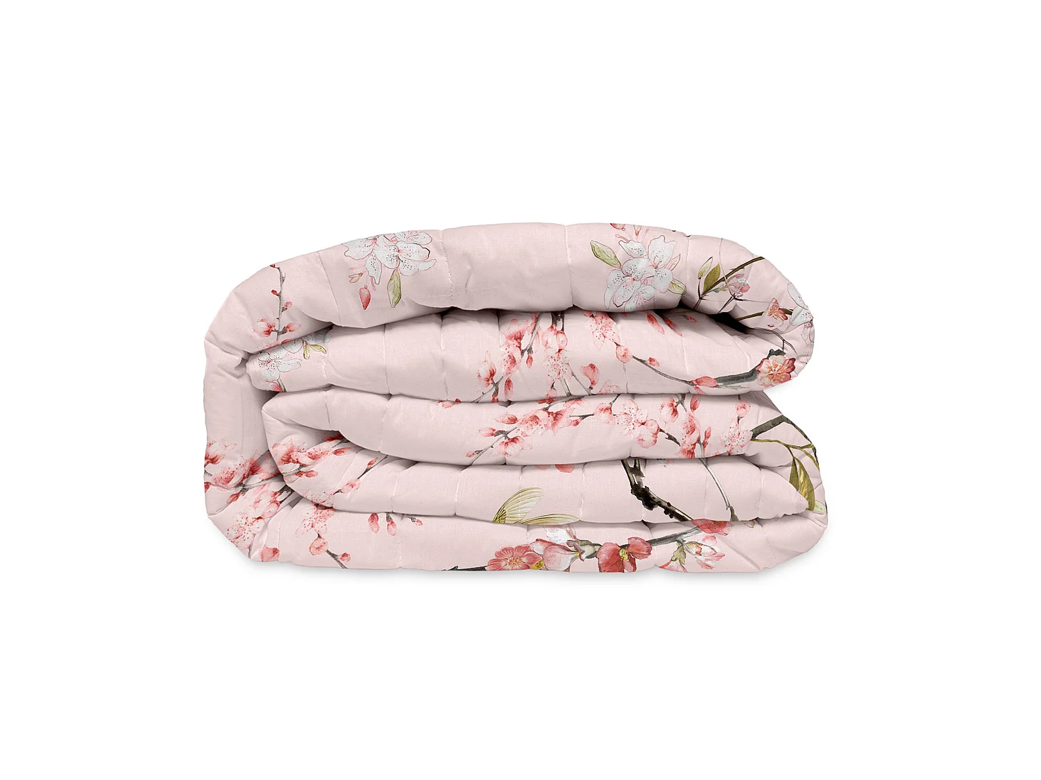 Couvre-lit 270x260 cm Chinoiserie rose