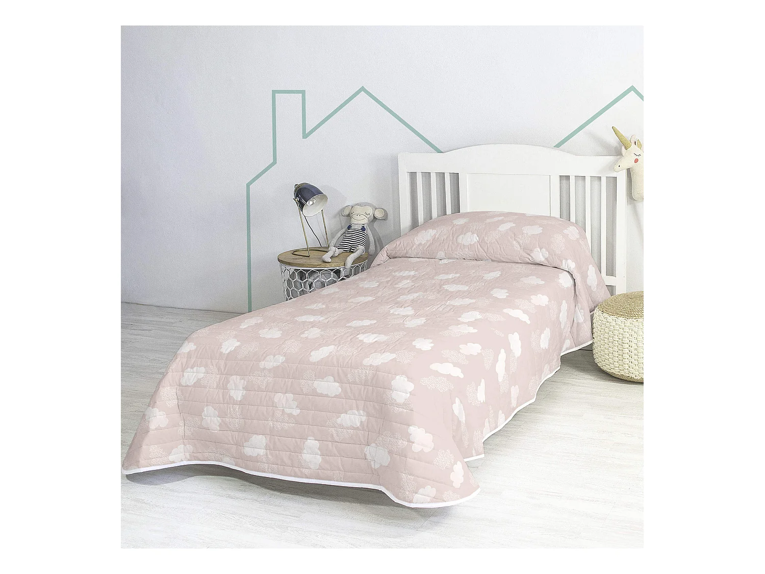 Colcha Cama 80/90 (180x260 cm) Clouds