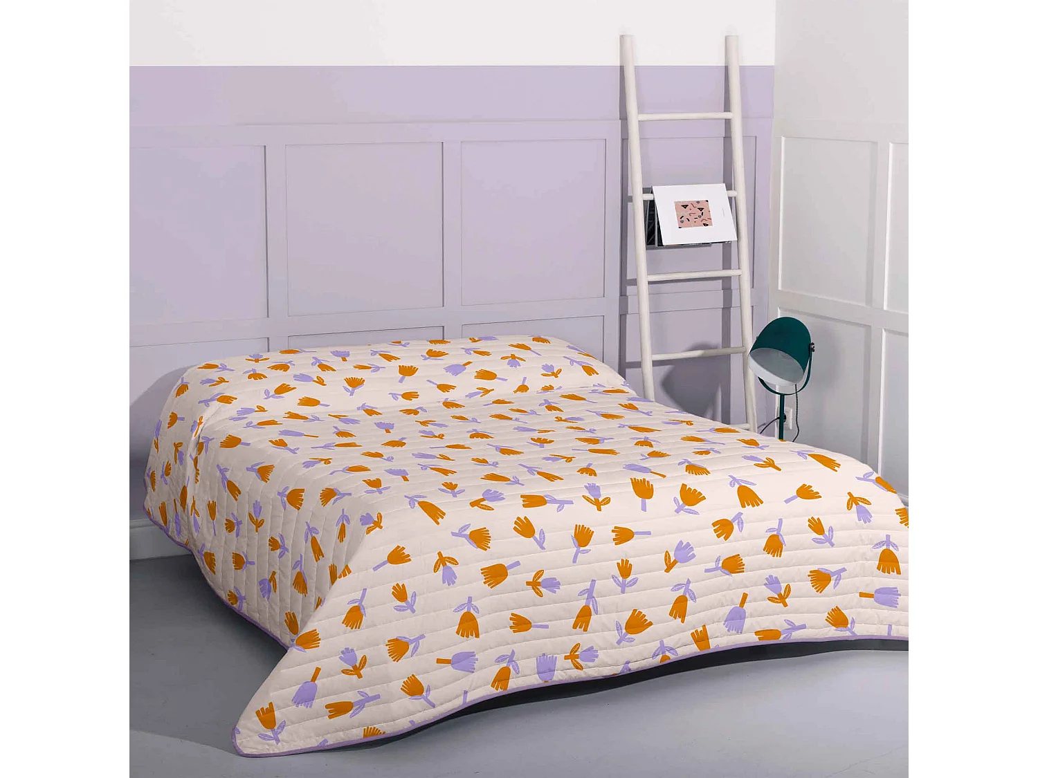 Tagesdecke 260x260 cm Real love