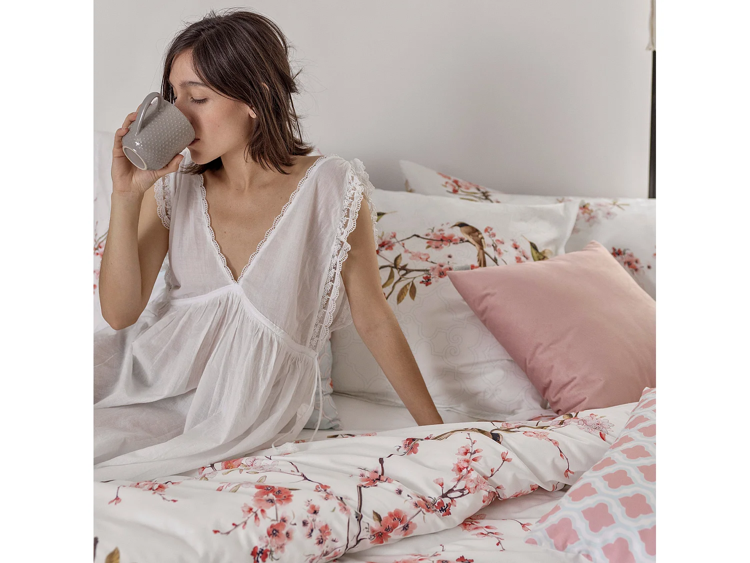 Housse de couette 140x200 cm Sakura