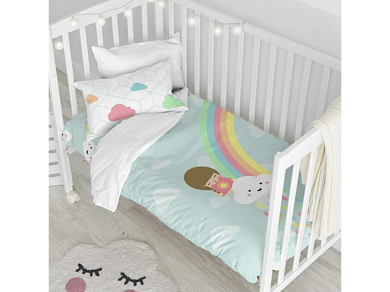 Juego nórdico Cuna (100x120 cm) Rainbow