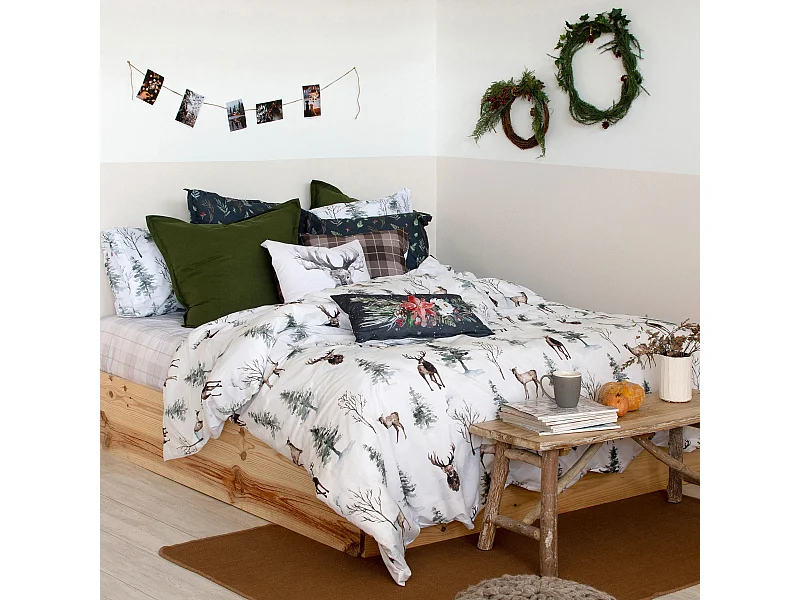 Funda nórdica Cama 150/160 (240x220 cm) Mystical winter