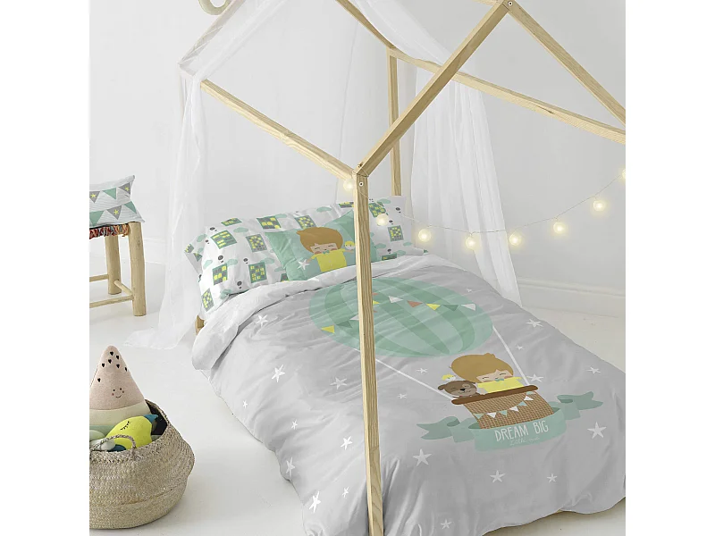 Juego nórdico 140x200 cm Air balloon