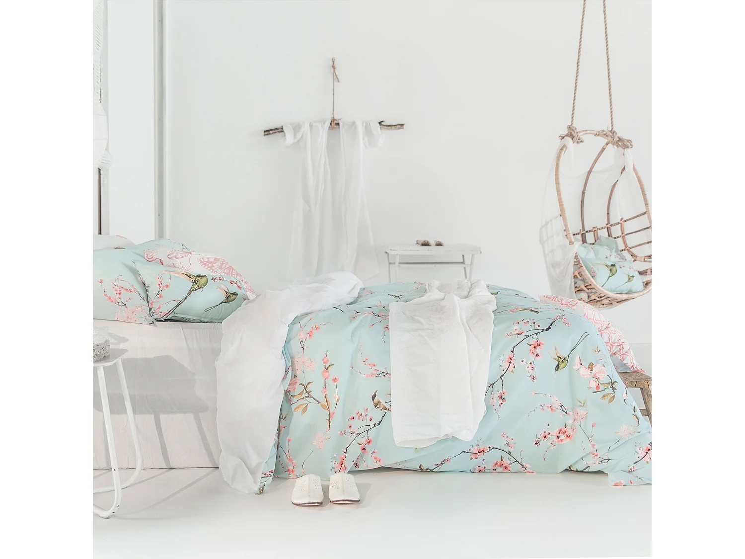 Housse de couette 180x220 cm Chinoiserie