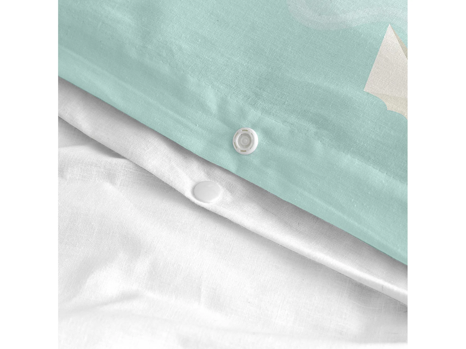 Parure housse de couette 140x200 cm World map