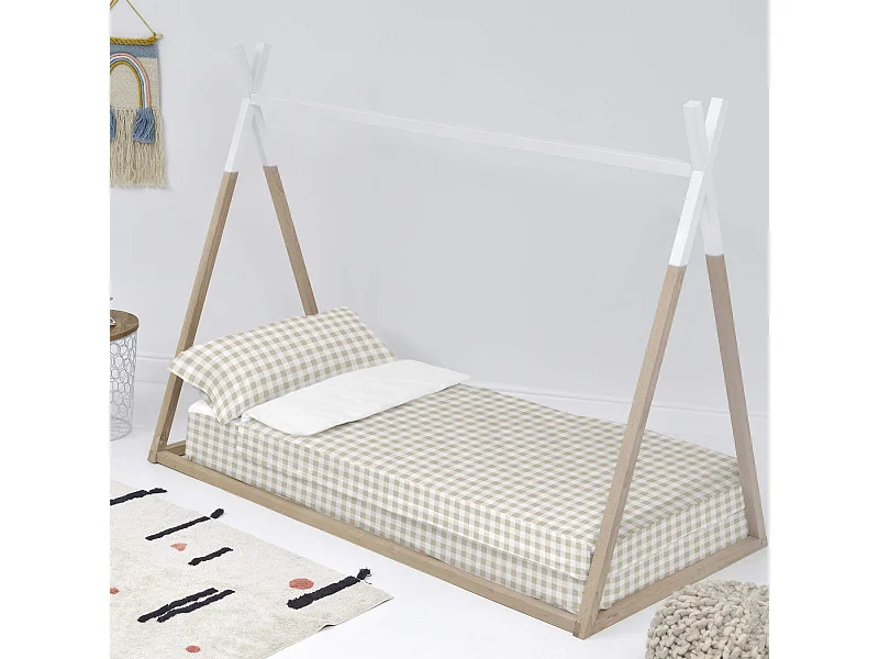 Nordic sack 90x200 cm Ohne füllung Vichy