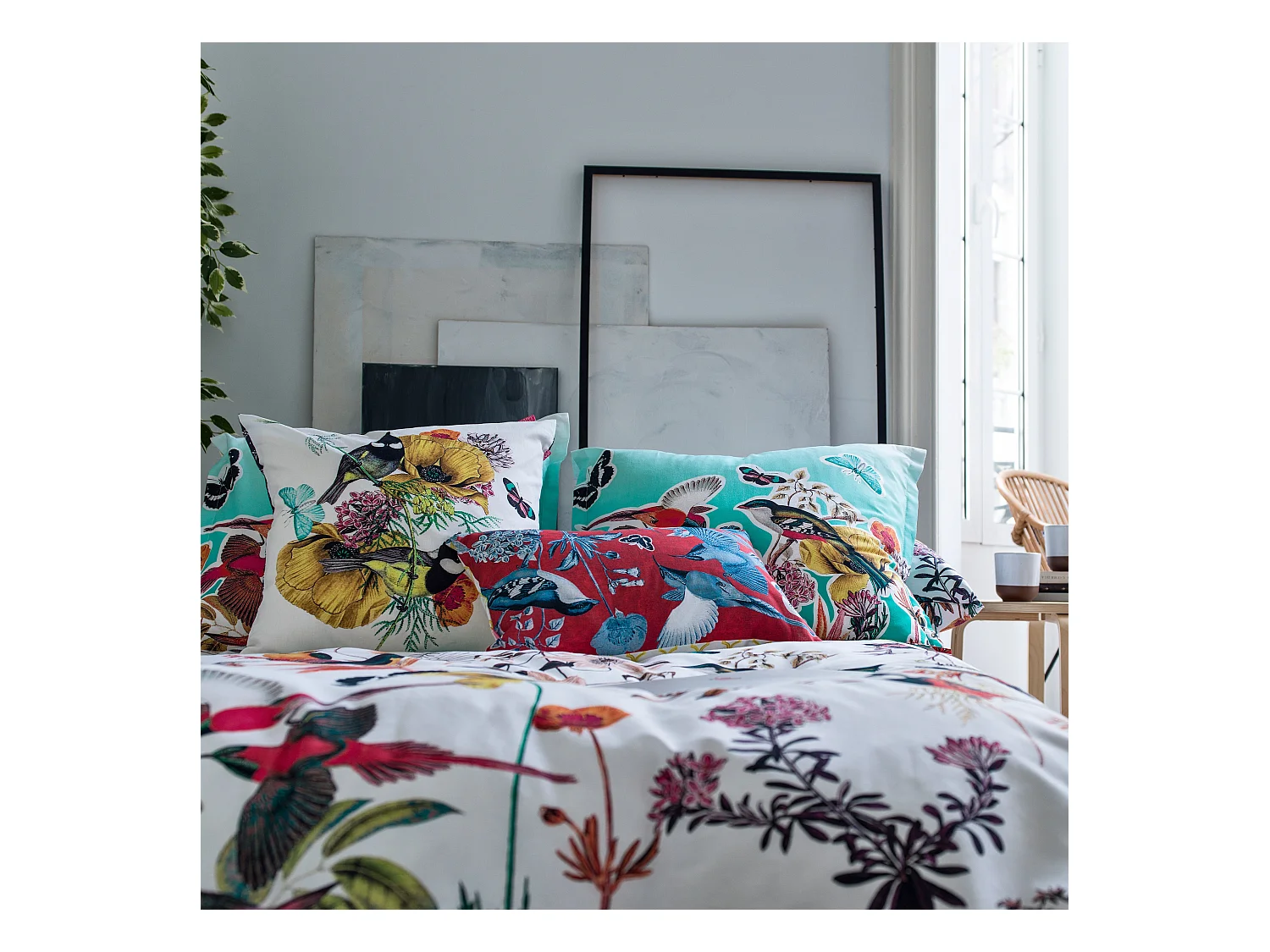 Funda nórdica Cama 180/200 (260x240 cm) Birds of paradise