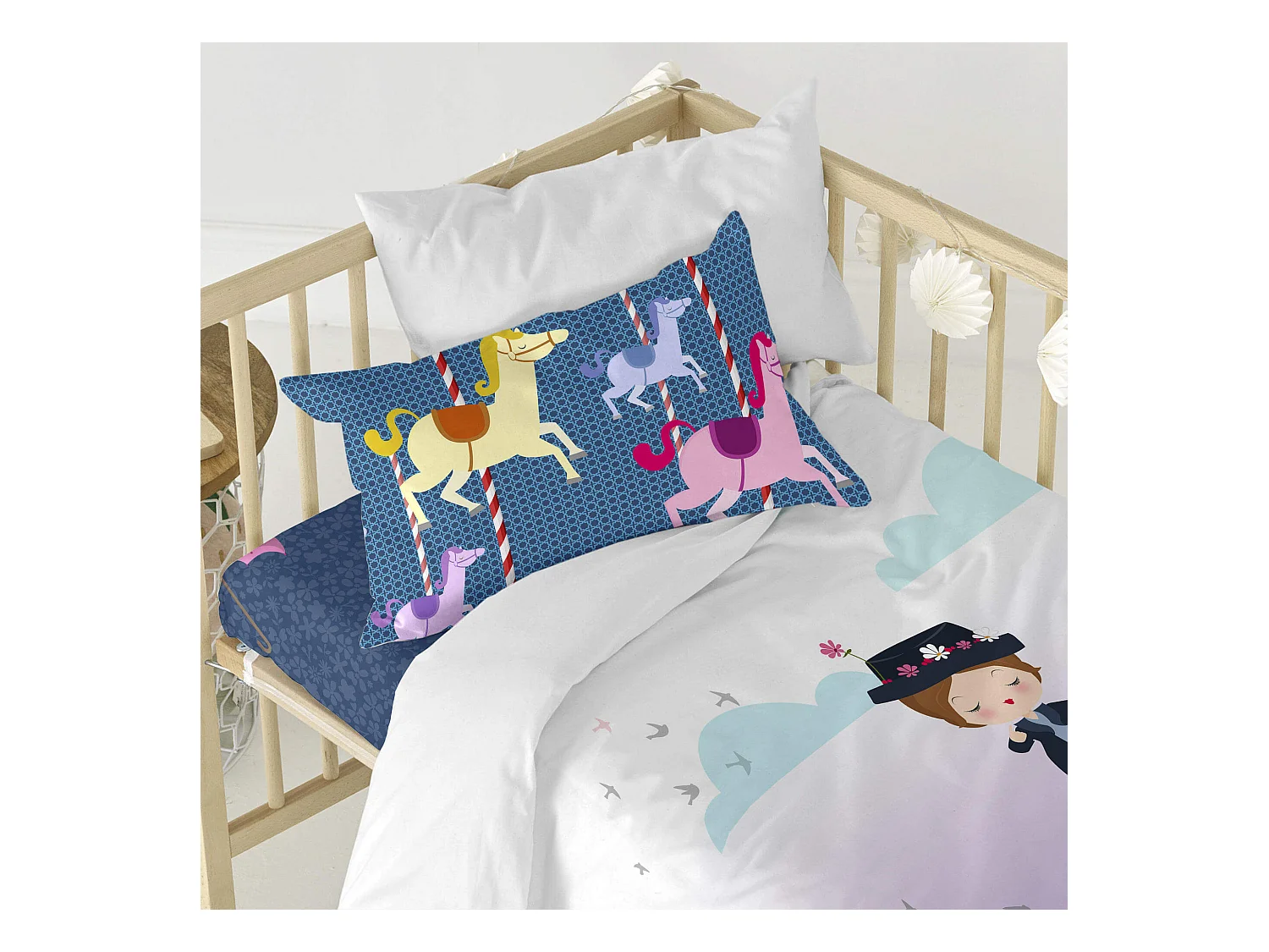 Bettbezug-set Kinderbett 100x120 cm Nanny