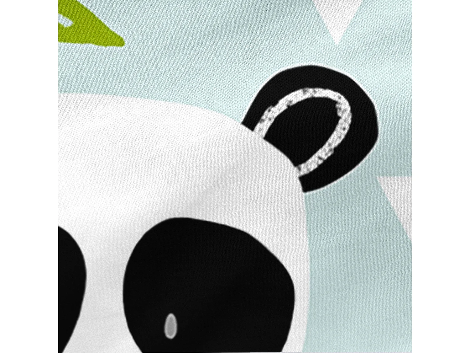 Nordic sack 90x200 cm Mit füllung Panda garden blue