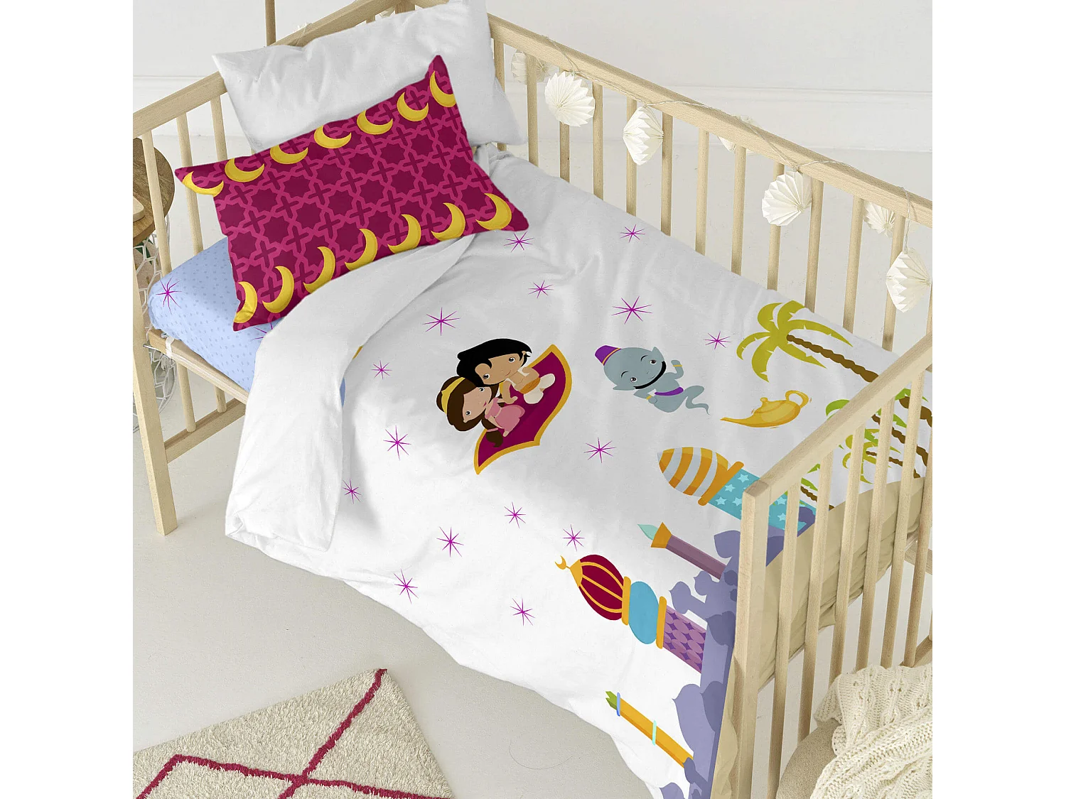 Juego nórdico Cuna (100x120 cm) Magic rug