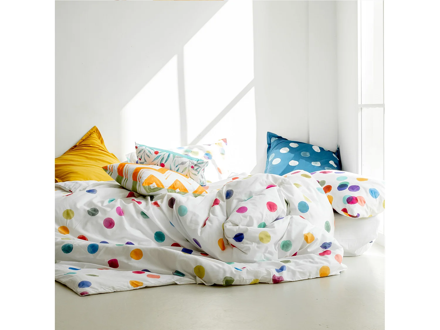 Housse de couette 140x200 cm Confetti