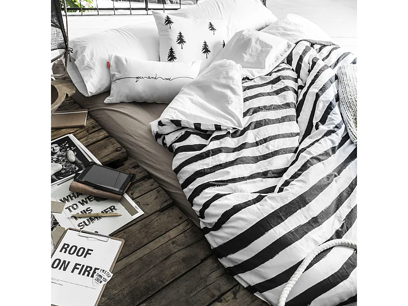 Funda nórdica 140x200 cm Stripes