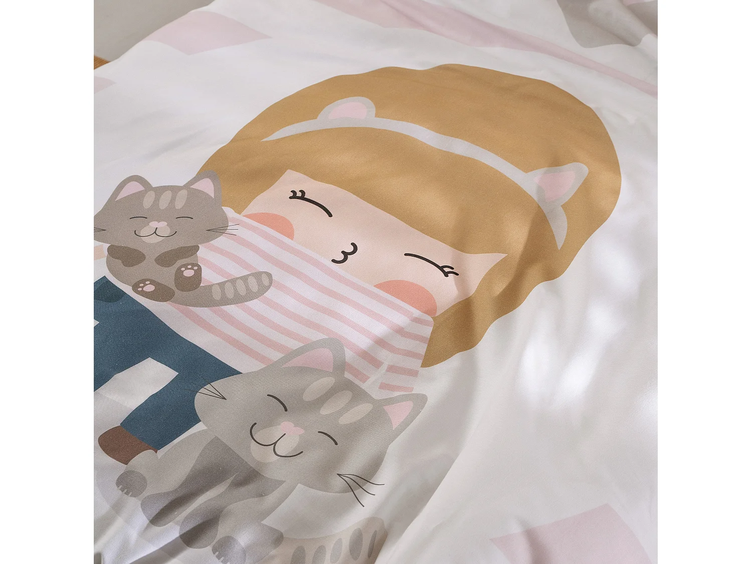Parure copripiumino 140x200 cm Kitty