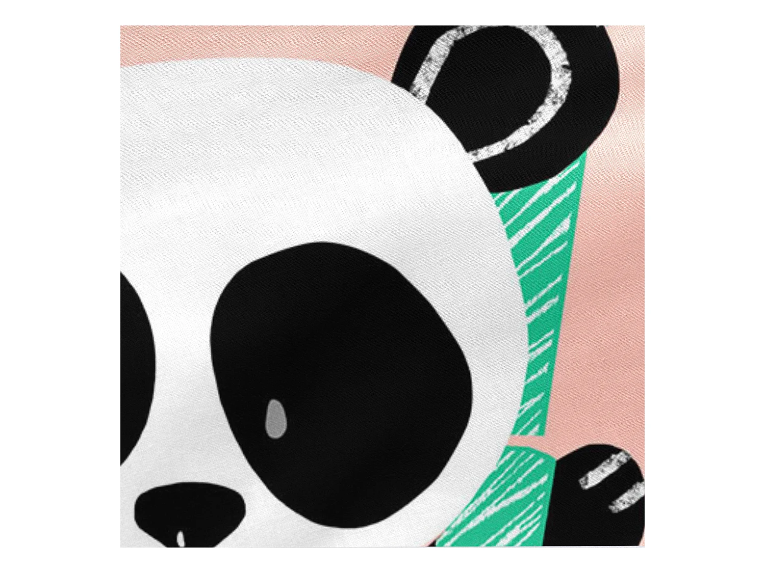 Saco nórdico Cama 90 (90x200 cm) Sin relleno Panda garden