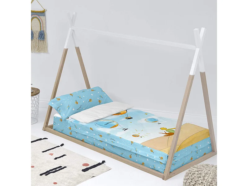 Saco nórdico Cama 105 (105x200 cm) Sin relleno Montgolfiere