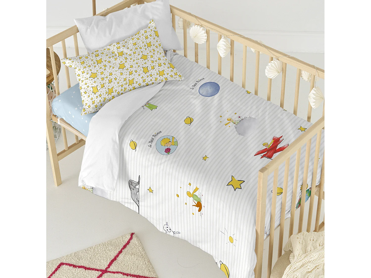 Parure housse de couette Berceau 100x120 cm Son monde