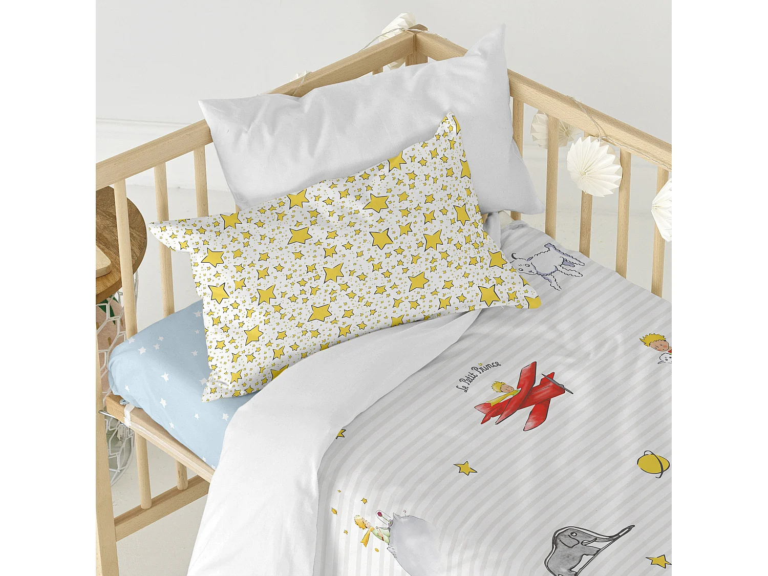 Parure housse de couette Berceau 100x120 cm Son monde