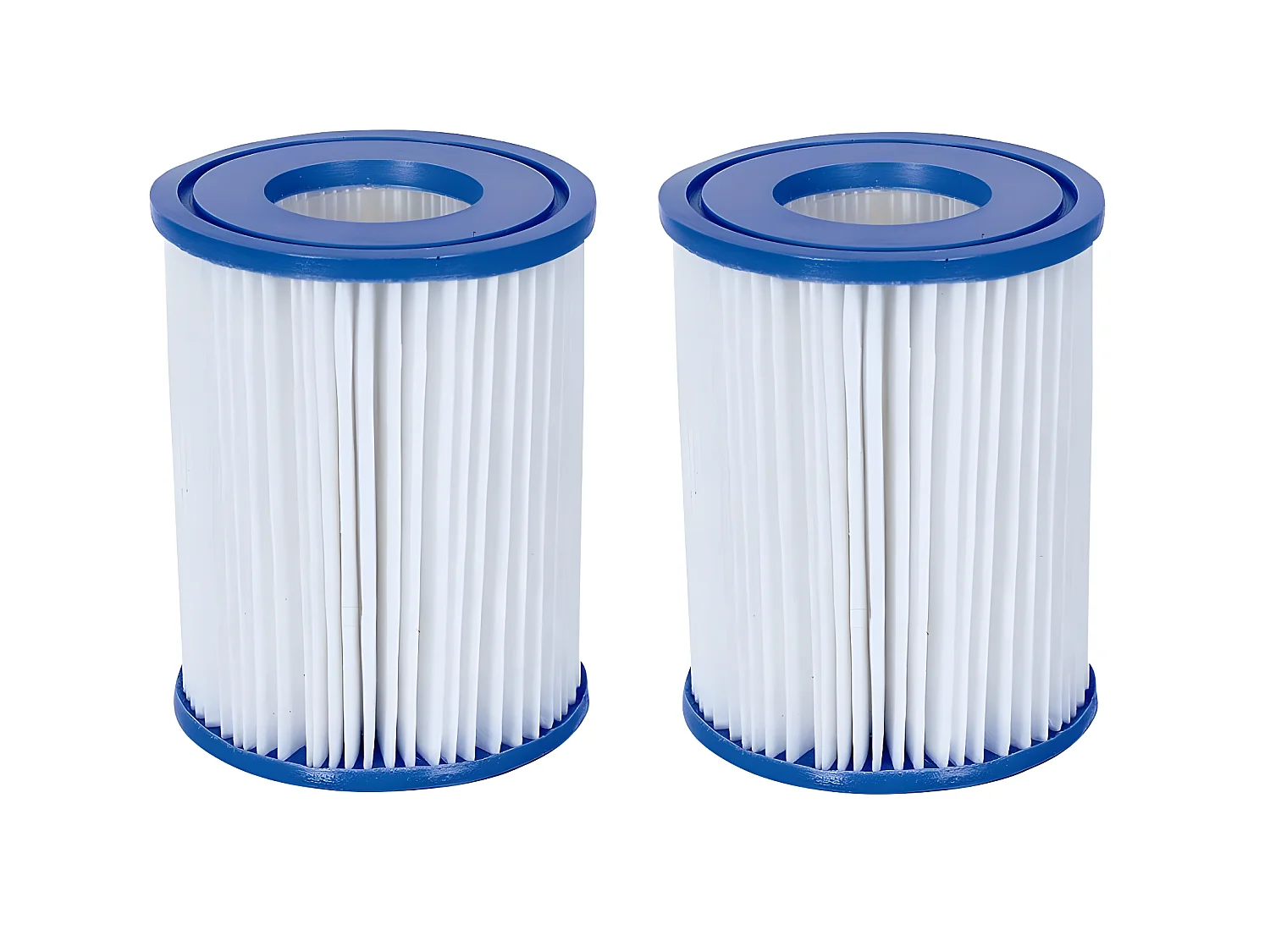 Lote de 2 filtros de cartuchos tipo II para piscina