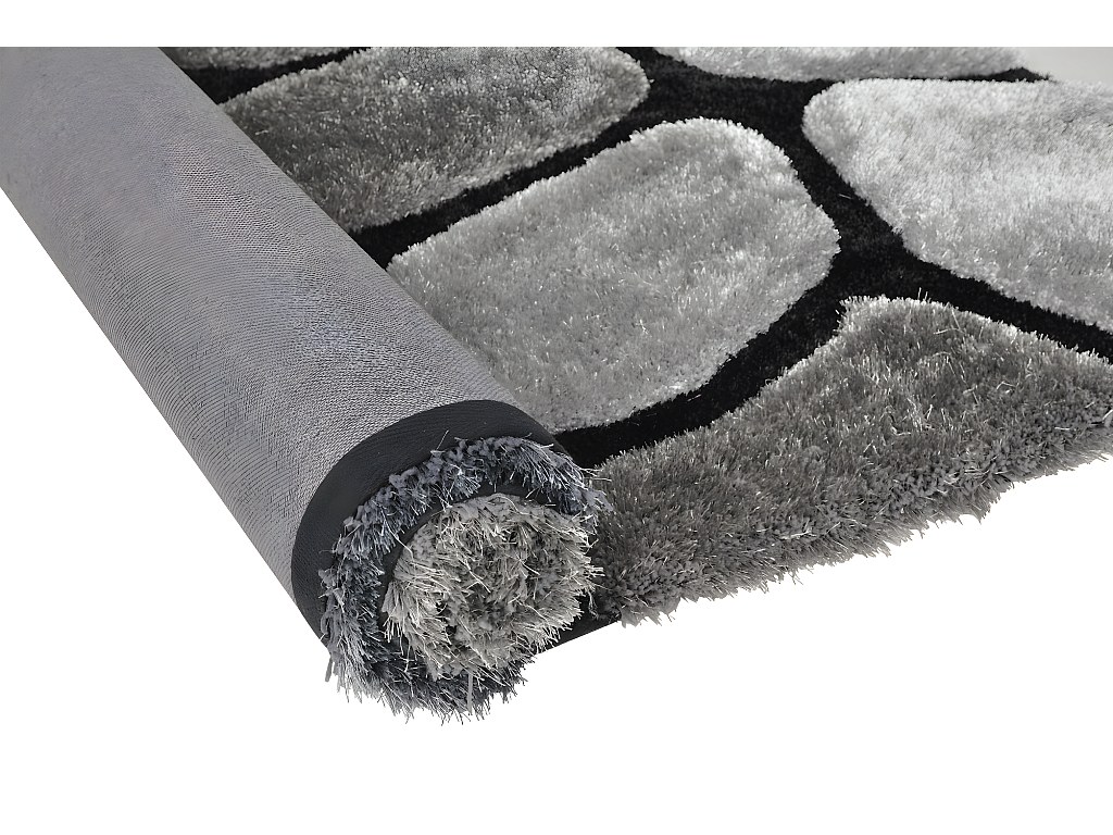 HochflorTeppich Pietra 160x230 cm Grau günstig
