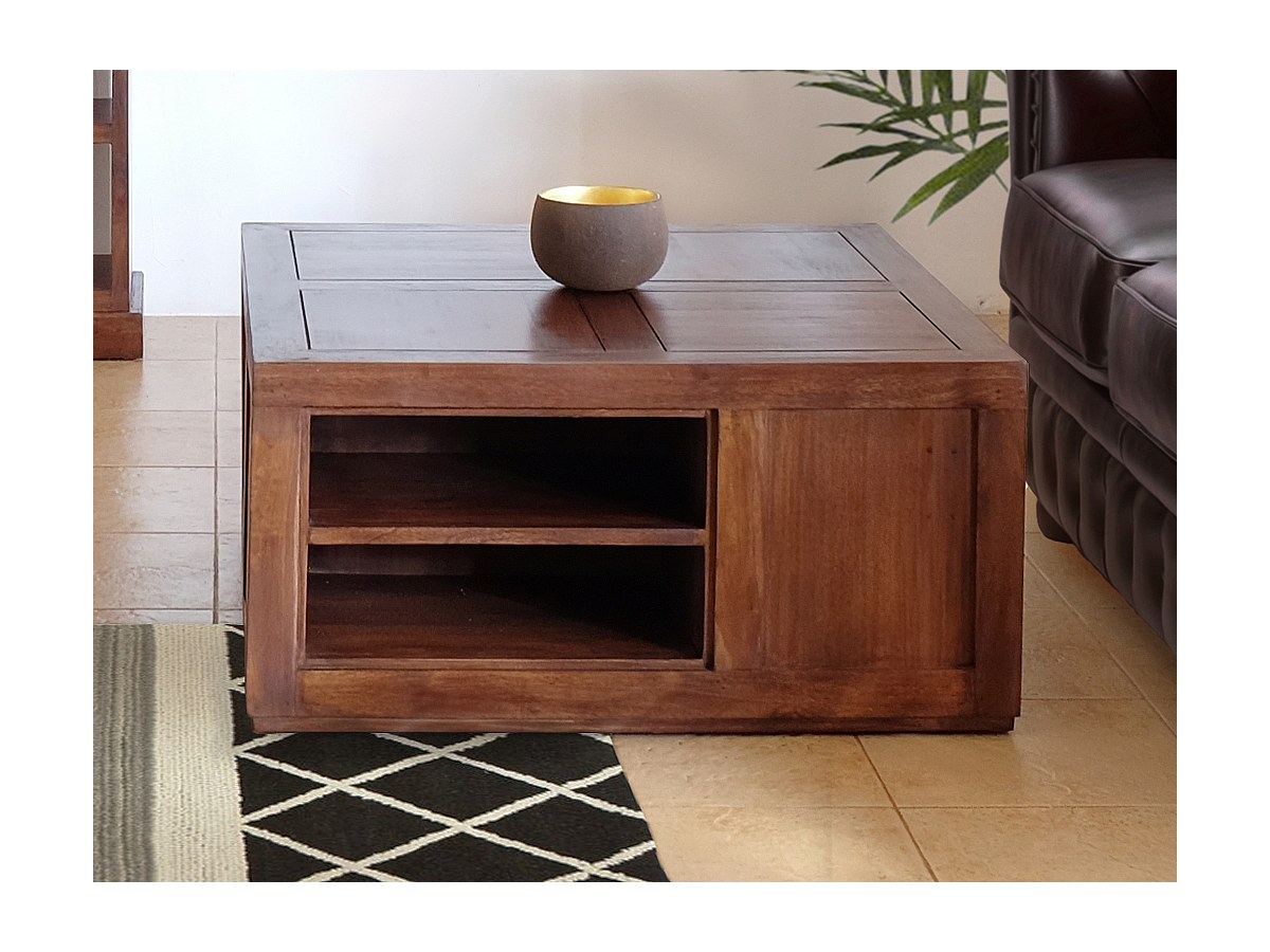 Couchtisch Holz Bombay II - Teak massiv günstig kaufen