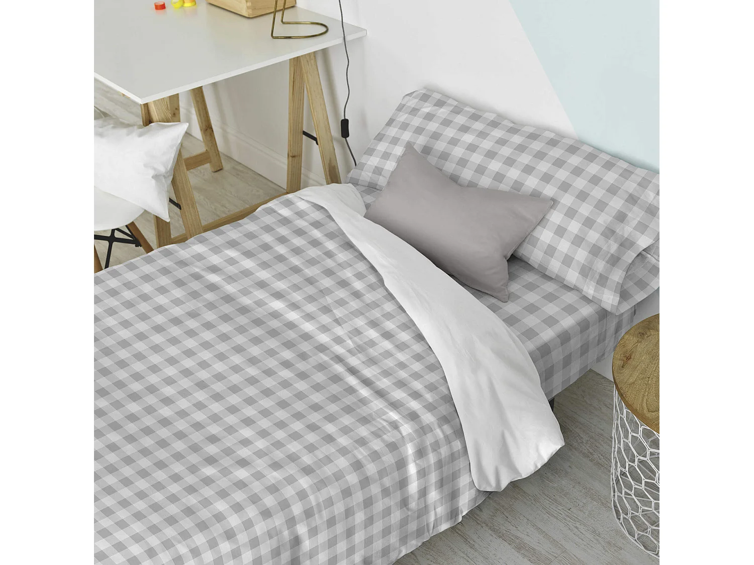 Juego nórdico Cama 105 (180x220 cm) Vichy