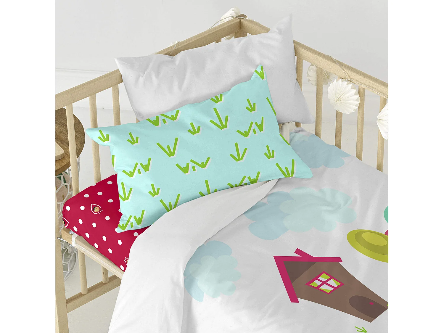 Bettbezug-set Kinderbett 115x145 cm Grandma