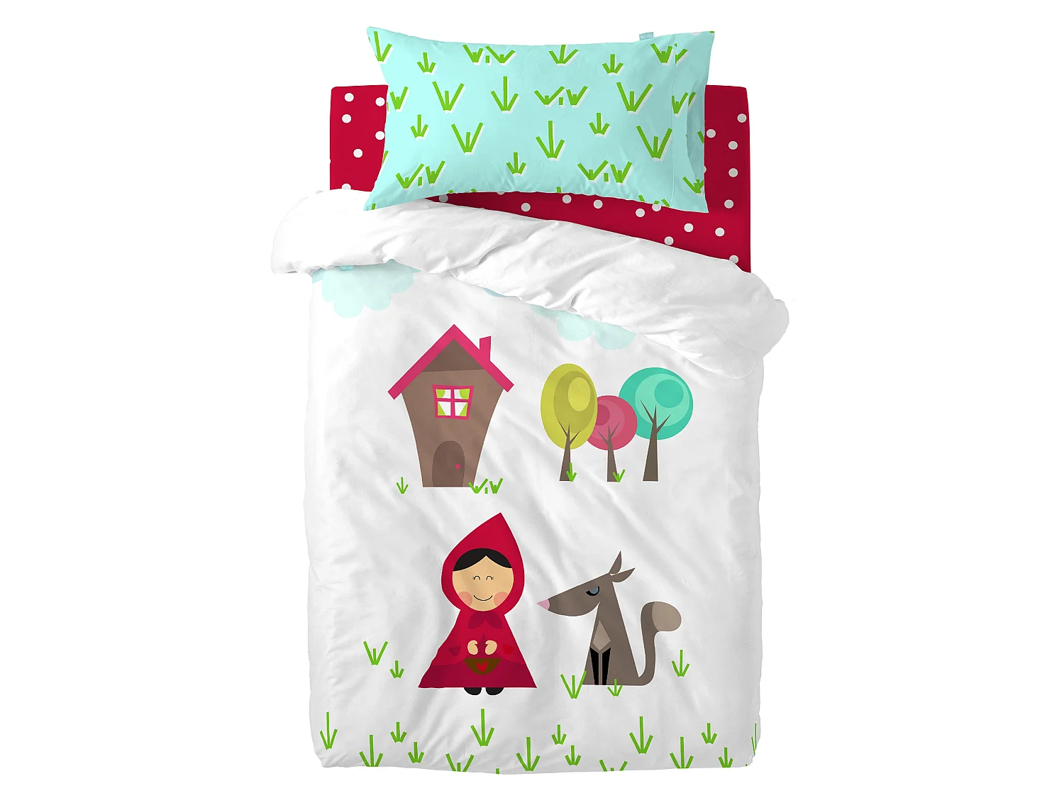 Bettbezug-set Kinderbett 115x145 cm Grandma